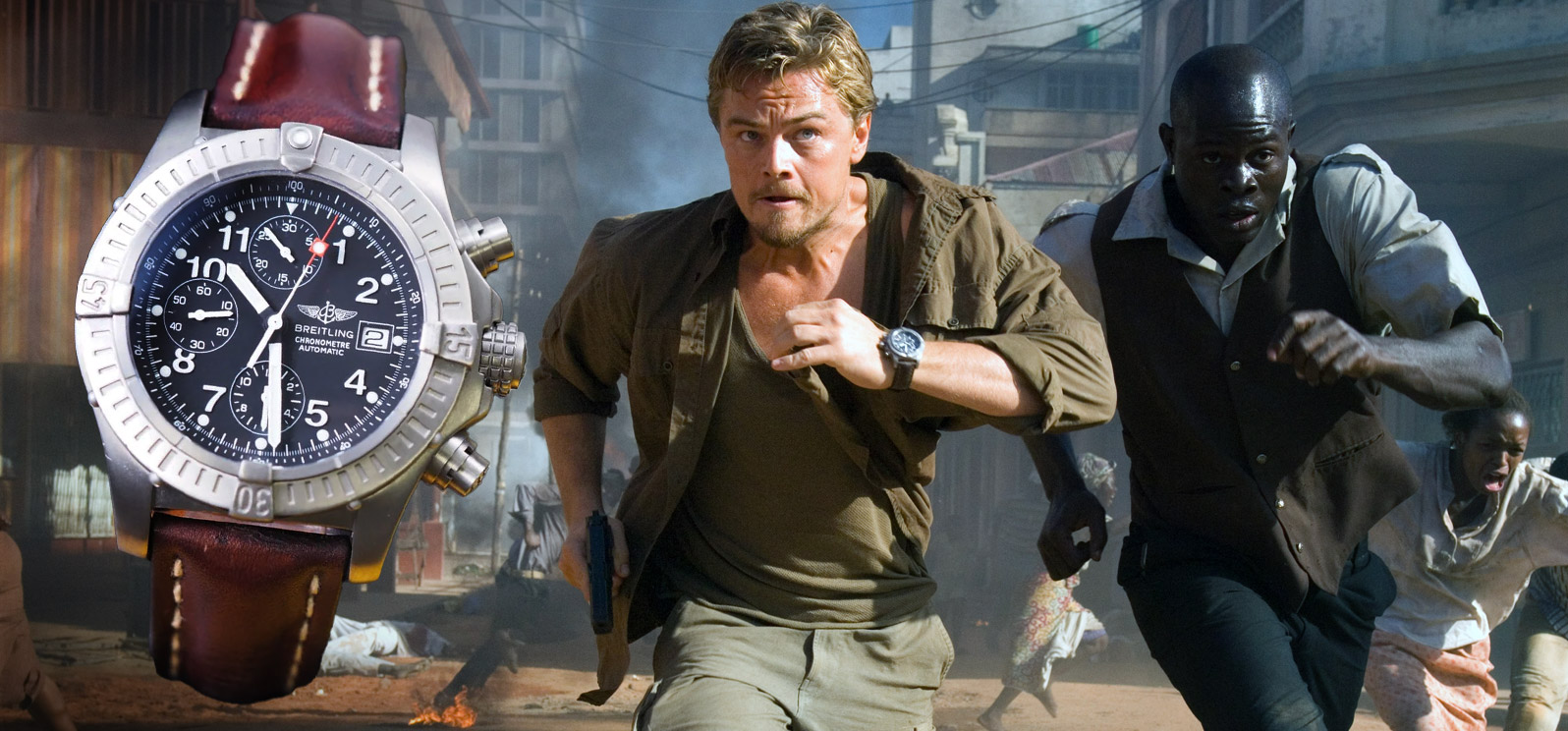 Breitling watch worn by Leonardo Di Caprio in Blood Diamond
