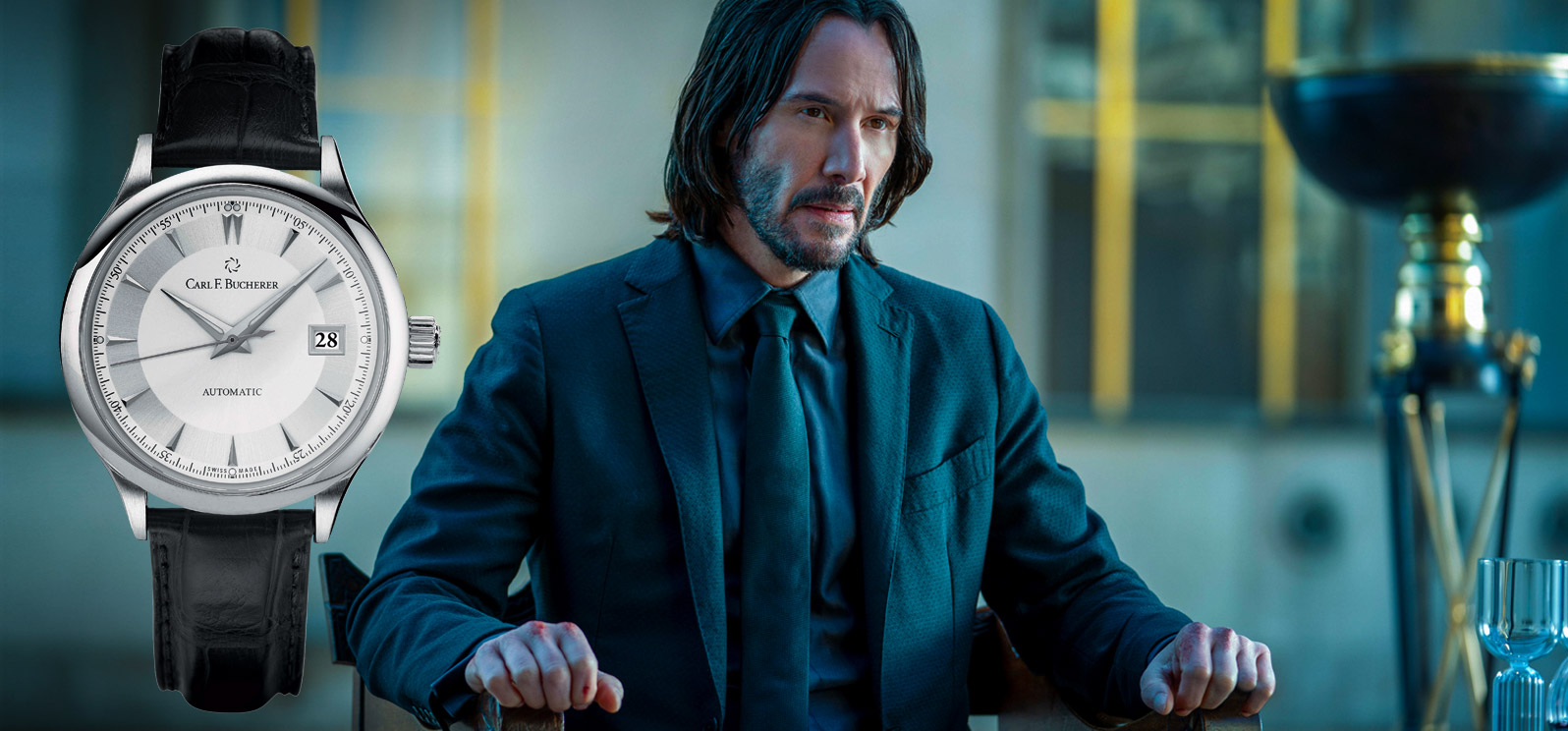 Carl F Bucherer John Wick watch Keanu Reeves