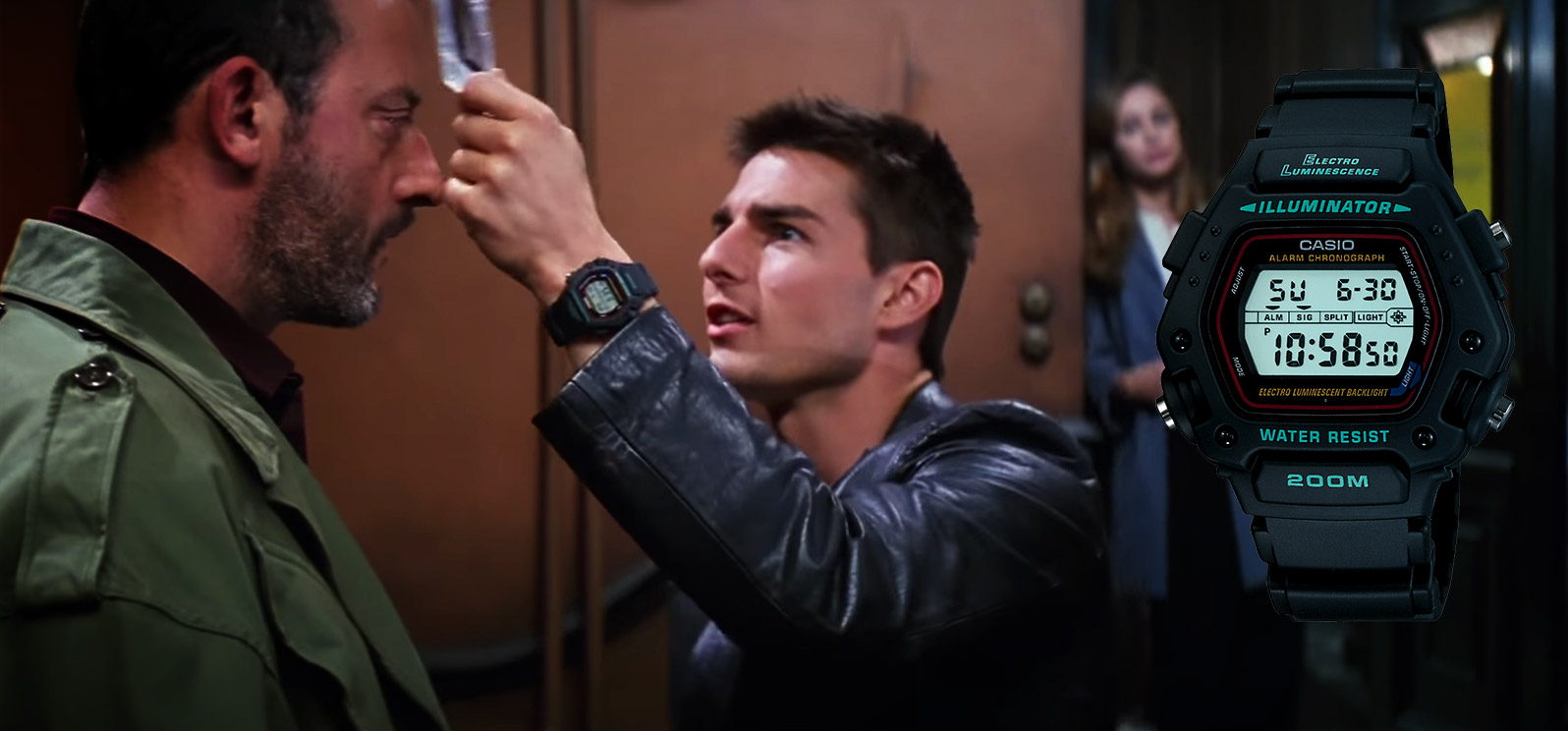 Mission Impossible 1 wristwatch Casio Tom Cruise
