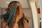 Beyoncé Knowles-Carter wears a gold Apple Watch
