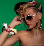 Rihanna wears several Casio Baby-G and mini G-Shock watches