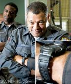 Laurence Fishburne, as Baines, wears a Casio G-Shock GW9000A-1  watch in the mov