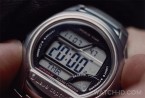 The Casio wave ceptor gets several prominent close-up shots in the film Non-Stop