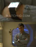 Sam Rockwell wears a Diesel DZ7076 wristwatch in the movie Moon.