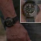 The special Panerai Luminor on the strong wrist of Sylvester Stallone in the mov