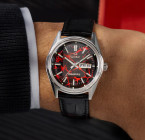 Timex has released the Q Timex Red Vega 1978 Reissue, the same model worn by John Travolta in Pulp Fiction.