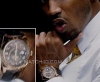 Trey Songz wears a Rolex Sky-Dweller in the music video for his song Touchin, Lovin featuring Nicki Minaj.