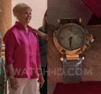 Candice Bergen wears a Cartier Pasha de Cartier watch in the movie Book Club: The Next Chapter.