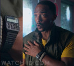 Anthony Mackie wears a Casio calculator watch in Twisted Metal Season 1 Episode 6