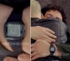 Josh Gad wears a Casio Databank DB36-1AV in the movie Thanks For Sharing.