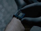 Chris Pine wears a Casio F-91W in The Contractor.