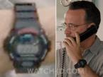 The Casio G-Shock DW6900-1V can clearly be spotted on the wrist of Tom Hanks in 