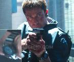 Gerard Butler wearing a Casio G-Shock G9100-1 watch in the film Olympus Has Fall