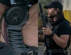 Taylor Kitsch wears a Casio G-Shock GA-2100-1A1 on a paracord strap in The Terminal List.