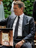 Pierce Brosnan wearing a Girard-Perregaux Vintage 1945 in Love Is All You Need
