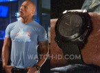 Dwayne Johnson wears a Hamilton Khaki Navy BeLOWZERO watch in Central Intelligence.