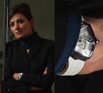 Orla Brady wears a Hamilton Ventura watch in the series Star Trek: Picard.
