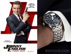 Universal PicturesRowan Atkinson wears a IWC IW327016 Pilot's Watch Mark XVIII Edition "Le Petit Prince" on the poster of Johnny English Strikes Again.