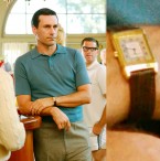 Jon Hamm, as Don Draper in the popular AMC television series Mad Men wears a Jaeger-LeCoultre Reverso Classique.