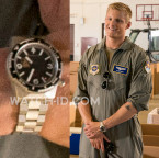 Alexander Ludwig wears a Momentum MH30 Automatic open heart watch in Operation Christmas Drop.