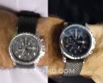 Close-up of Nick Saban's watch