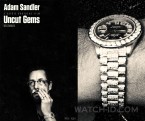 Rolex Day-Date on the poster for the film, it has a gemstone-set bracelet, Roman numerals on the dial
