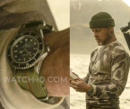 Brad Pitt wears a Rolex Submariner 14060 watch in the movie Heart of the Beast.