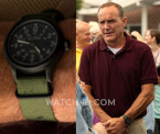 Clark Gregg as Deputy Ketcher wears a Timex Expedition Scout 40 watch in the Netflix show Florida Man.