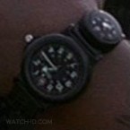 The Victorinox Swiss Army 24242 Renegade watch with Compass in the movie Ghost Dog, on the wrist of Forest Whitaker.