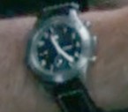 Enhanced close-up image of the watch worn by JK Simmons in The Tomorrow War