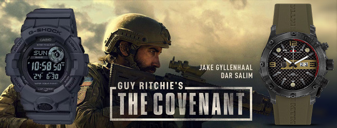 Wristwatches in The Covenant Jake Gyllenhaal