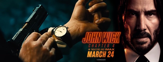 Watch worn by Keanu Reeves in John Wick Chapter 4