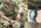 Aaron Taylor-Johnson wears a Casio G-Shock GA-B001-1A watch in the movie Fuze.