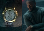 Aldis Hodge wears an Urban Jürgensen Reference 2 watch in the series Cross.