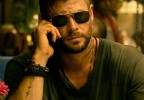 Chris Hemsworth wears a Casio G-Shock GW-9400-3 RANGEMAN watch in the Netflix movie Extraction.