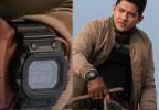 Iko Uwais wears a Casio G-Shock GX56BB-1 watch in Expend4bles (2023).