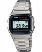 Casio A158WA-1, features daily alarm, hourly time signal, stopwatch, auto calend