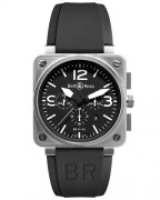 Bell & Ross BR 01-94 wristwatch, a similar model to the one seen in the film.