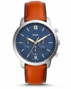 Fossil Neutra Chronograph Brown Leather Strap FS5453.