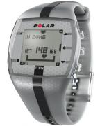 Polar FT4 heart rate monitor, silver/black