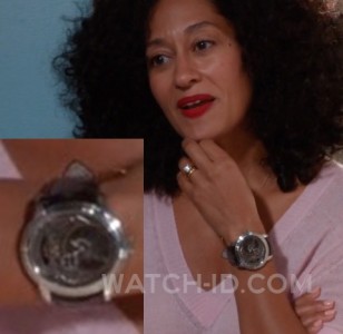 Tracee Ellis Ross wears a Audemars Piguet Millenary Selfwinding 4101 in Season 1, Episode 4 of the ABC comedy series Black-ish.