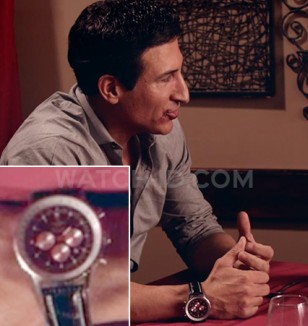 William DeMeo wears a Breitling Navitimer watch in the 2016 movie Back in the Day.