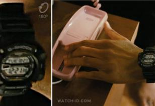 Casio G-Shock G9000-1V mudman on the left wrist of Bow Wow in the film Lottery T