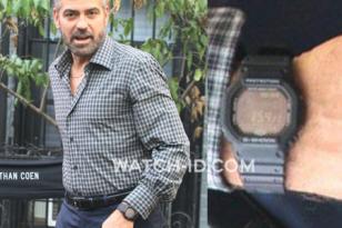 George Clooney wears a Casio G-Shock GW-5600BJ in Burn After Reading