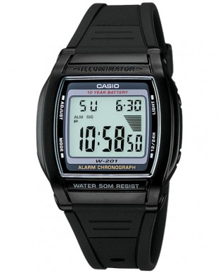 Casio W201-1AV, from Casio's Classic collection