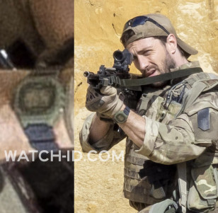 Aaron Taylor-Johnson wears a Casio W218H-3AV watch in Fuze.