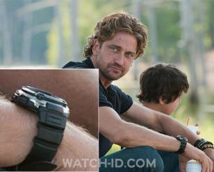 Gerard Butler wears a Casio WV200A-1AV watch in the 2012 film Playing For Keeps.