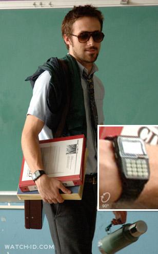 Ryan Gosling wears a Casio DBC150B-1DF watch in Half Nelson