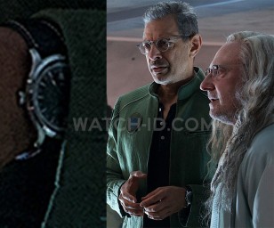 Jeff Goldblum wears a Hamilton Jazzmaster Automatic with GMT function in Independence Day: Resurgence.