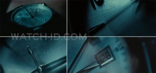 The watch and some of the details of the watch can be seen in extreme close-up shots when Bryan Mills is taken in the back of a car